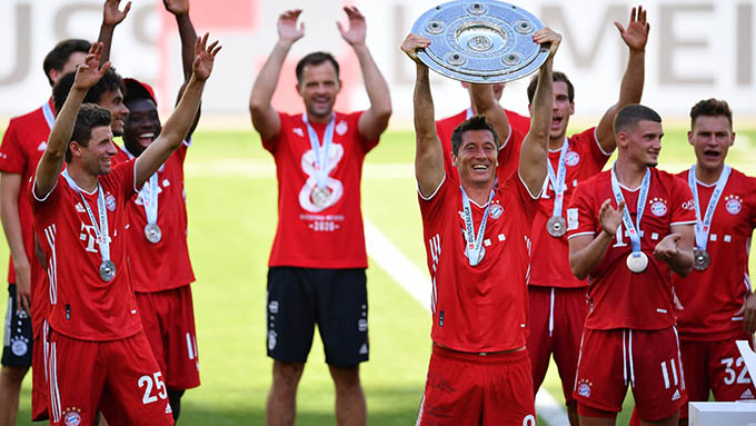 Lewandowski giành chức vô địch Bundesliga