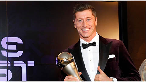 Chiếc giày Vàng châu Âu 2020/21: Lewandowski lên số 1, Ronaldo và Salah vào top 10