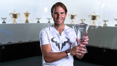 Nadal nhận giải tinh thần thể thao Stefan Edberg năm thứ ba liên tiếp