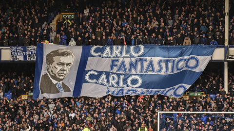 Với Carlo Ancelotti, Everton lột xác sau 12 tháng
