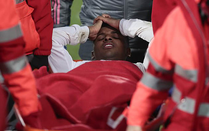 Rodrygo chấn thương ở trận Real thắng Granada