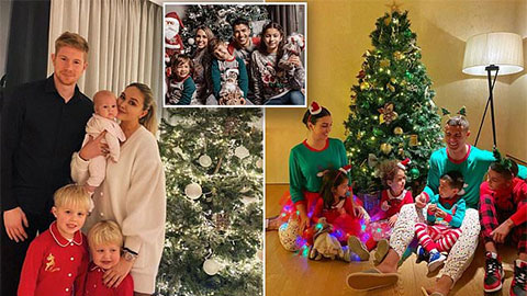 Ronaldo, Messi, Neymar & các sao bóng đá đón Giáng sinh như thế nào?