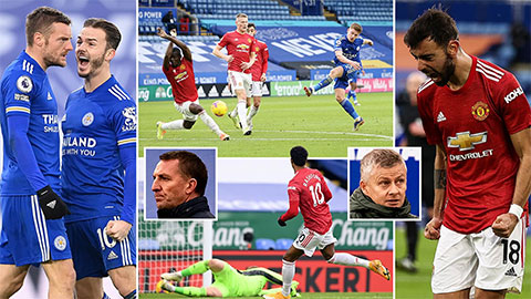 Điểm nhấn Leicester 2-2 Man United: Bruno Fernandes là tất cả với M.U Điểm nhấn Leicester 2-2 Man United: Bruno Fernandes là tất cả với M.U