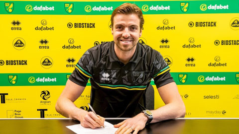 Krul vừa gia hạn với Norwich thêm 3 năm rưỡi