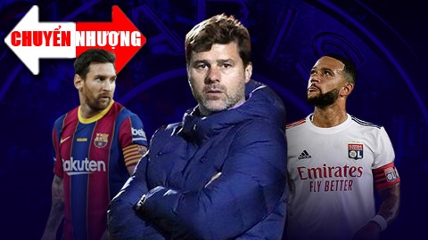 Tin chuyển nhượng 26/12: Pochettino muốn có Messi và Depay tại PSG