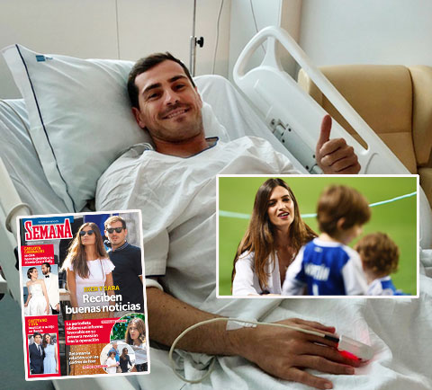 Nguyên nhân Sara và Casillas sống ly thân được cho là vấn đề bệnh tật của cả hai