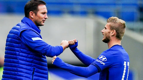 Lampard hết kiên nhẫn với Werner