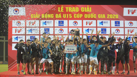 Đánh bại Viettel, PVF vô địch U15 cúp Quốc gia Đánh bại Viettel, PVF vô địch U15 cúp Quốc gia