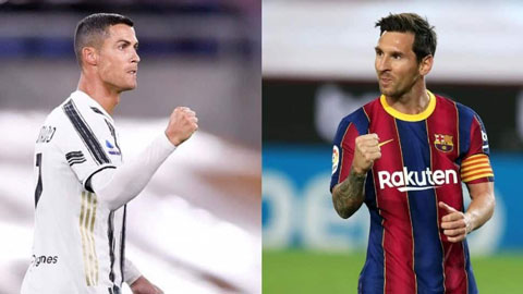 Lộ thu nhập cực khủng của Ronaldo và Messi năm 2020 Lộ thu nhập cực khủng của Ronaldo và Messi năm 2020