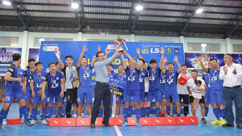 Giải futsal TP.HCM mở rộng 2020 - Cúp LS lần thứ XIV: Thái Sơn Nam đăng quang