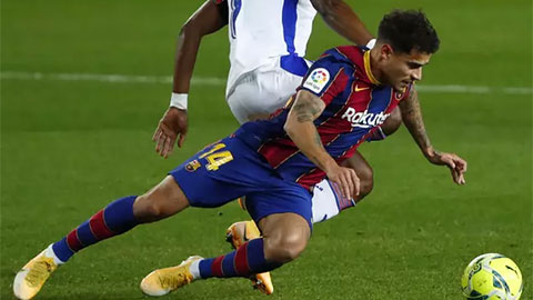 Barca 'mừng thầm' khi Coutinho chấn thương nặng