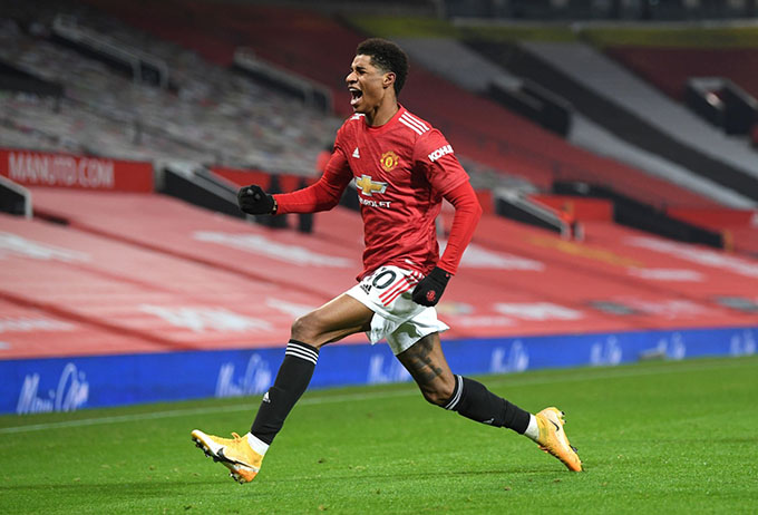 Rashford đang chơi rất hay ở M.U