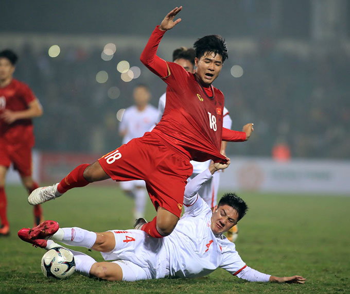 ĐT Việt Nam hướng đến vòng loại World Cup và AFF Cup - Ảnh: Phan Tùng 