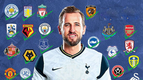 Kane lập 2 cột mốc ấn tượng sau khi mở tỷ số ở trận Tottenham vs Leeds