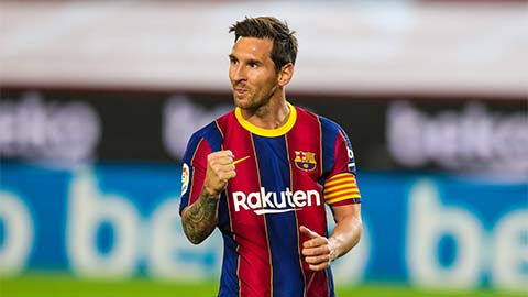 Messi thi đấu trận 750 cho Barca