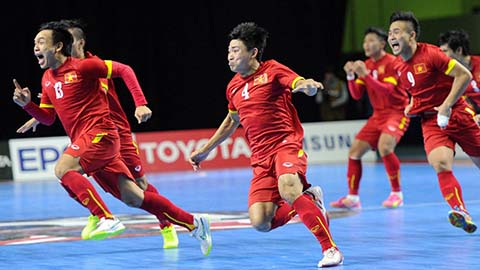 ĐT futsal Việt Nam có cơ hội lần thứ hai dự World Cup
