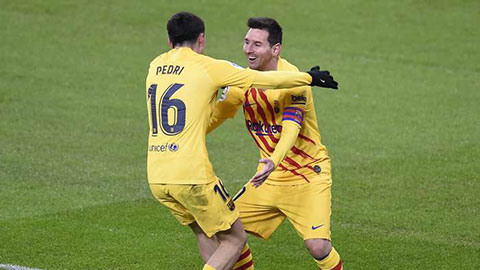Messi và Pedri đang có mối quan hệ đối tác ăn ý