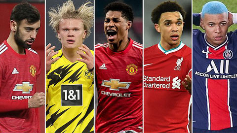 7 cầu thủ Premier League góp mặt trong đội hình đắt giá nhất thế giới hiện nay