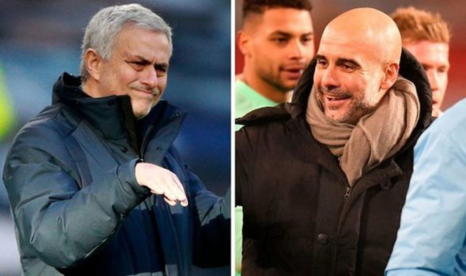 Mourinho và Pep sẽ tái ngộ tại chung kết Cúp Liên đoàn