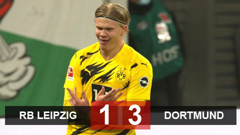 Kết quả RB Leipzig 1-3 Dortmund: Haaland và Sancho tỏa sáng Kết quả RB Leipzig 1-3 Dortmund: Haaland và Sancho tỏa sáng