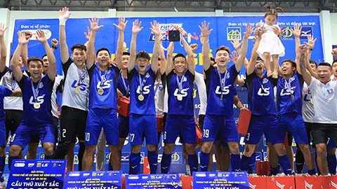 Thái Sơn Nam lọt vào Top 10 CLB futsal xuất sắc nhất thế giới Thái Sơn Nam lọt vào Top 10 CLB futsal xuất sắc nhất thế giới