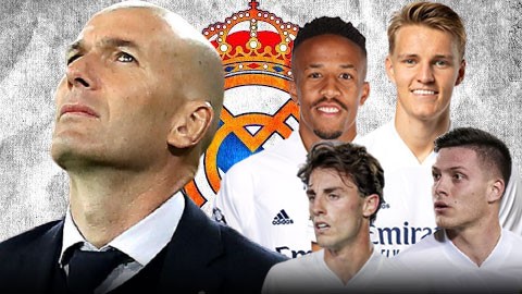 4 cầu thủ có giá 150 triệu euro đang bị Zidane lãng quên