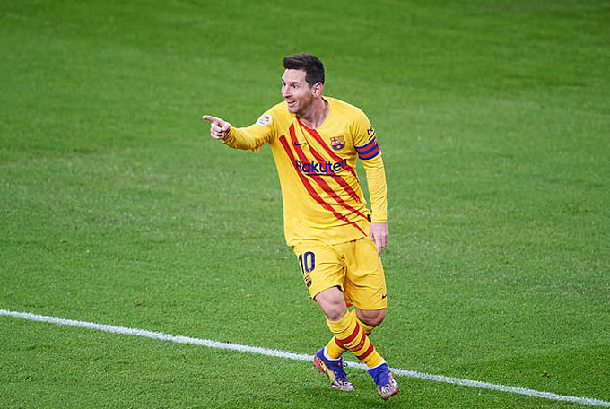 Messi thoải mái và lập tức nổ súng ầm ầm trở lại