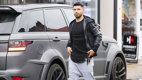 Aguero hối tiếc vì sắm siêu xe rồi xếp xó