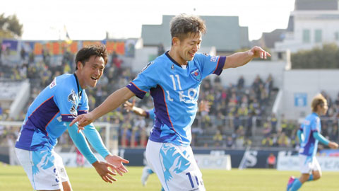 Miura ghi được rất nhiều bàn thắng cho Yokohama FC