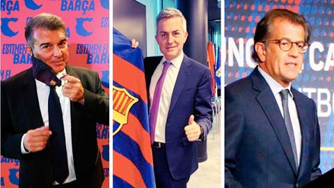 Bầu cử Chủ tịch Barca: Cuộc đua "tam mã" Bầu cử Chủ tịch Barca: Cuộc đua "tam mã"