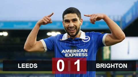 Kết quả Leeds 0-1 Brighton: Hạ gục Leeds, Brighton chấm dứt mạch 9 trận không thắng