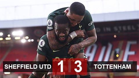 Kết quả Sheffield United 1-3 Tottenham: Spurs trở lại Top 4 Kết quả Sheffield United 1-3 Tottenham: Spurs trở lại Top 4