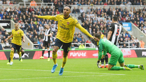 Arsenal đấu với Newcastle, Aubameyang sẽ có may mắn?