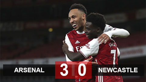 Kết quả Arsenal 3-0 Newcastle: Ngày của Aubameyang Kết quả Arsenal 3-0 Newcastle: Ngày của Aubameyang