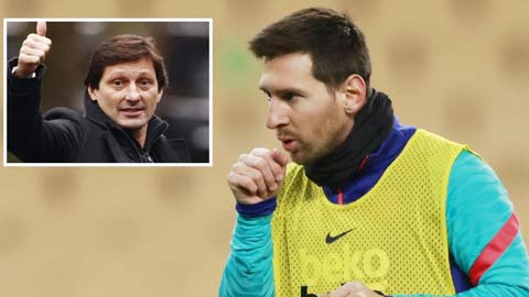 GĐTT Leonardo cho biết Messi luôn có trong danh sách quan tâm của PSG