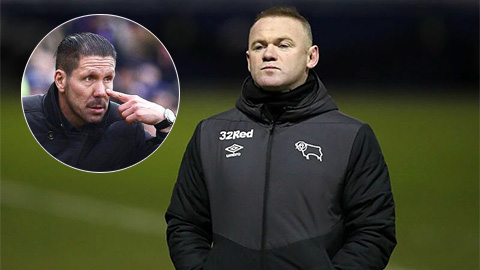 Neville khuyên Rooney nên theo phong cách 'chiến binh' của Simeone