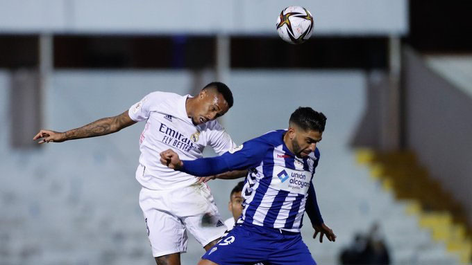 Militao đã ghi bàn mở tỷ số ở trận Real gặp Alcoyano 