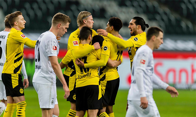 Haaland ghi cú đúp nhưng cũng không giúp Dortmund tránh khỏi thất bại