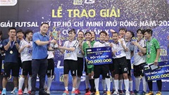 Thái Sơn Nam Quận 8 vô địch giải nữ futsal TP.HCM Thái Sơn Nam Quận 8 vô địch giải nữ futsal TP.HCM