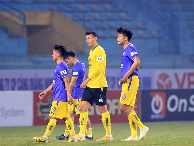Cánh cửa vô địch xa với Hà Nội FC chỉ ngay sau 2 trận khởi đầu - Ảnh: Phan Tùng 