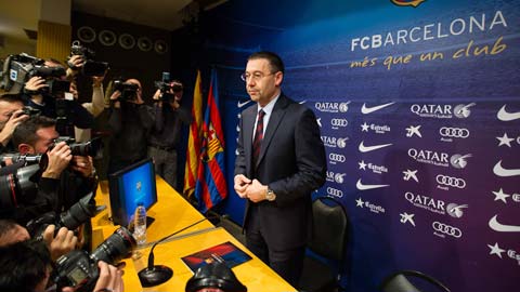 Cựu chủ tịch Bartomeu khi rời Barca hồi tháng 10 năm ngoái đã để lại những khoản nợ rất lớn cho CLB