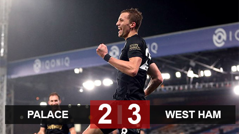 West Ham thắng trận thứ 6 liên tiếp, vượt Liverpool chen chân vào Top 4