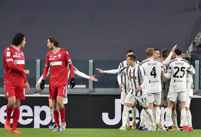 Trận đấu giữa Juventus và SPAL diễn ra khá dễ dàng cho đội chủ nhà