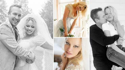 Cô đào Pamela Anderson bí mật kết hôn lần 5