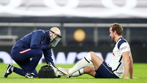 Kane dính chấn thương, Spurs gặp họa 