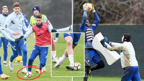 HLV Tuchel cho cầu thủ Chelsea tập với bóng mini