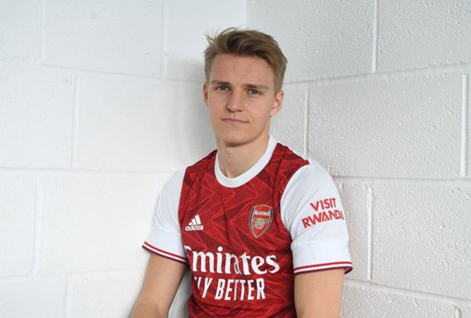 Odegaard đã được Arsenal đăng ký vào danh sách bổ sung
