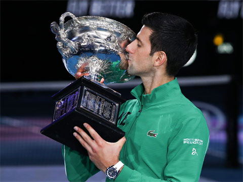 Australian Open là giải Grand Slam thành công nhất của Djokovic với tám lần vô địch