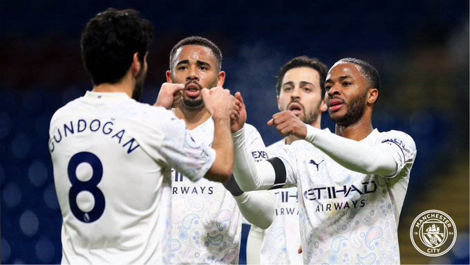 Man City đang dẫn đầu trên BXH Ngoại hạng Anh