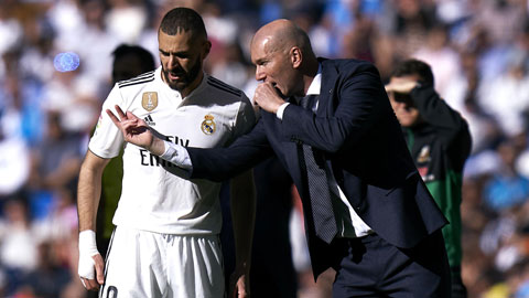 Những cầu thủ Real cho mượn đang chơi hay, điển hình là Mayoral (ảnh chủ), trong khi các cựu binh như Benzema lại không có người chia lửa